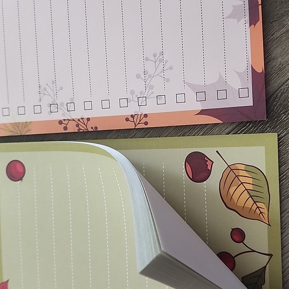 (2) TO DO LIST NOTEPADS | FALL EDITION - Picture 3 of 3